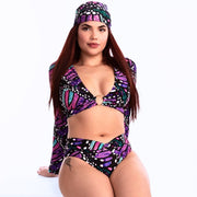 Ladies Abigail Long Sleeve Bikini Top