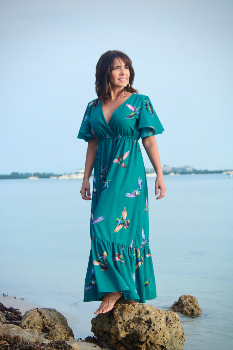 magdalena maxi dress Magdalena Maxi Dress Heaven in Bloom / S