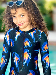 KIDS LONG SLEEVE SWIMSUIT