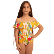 Girls Mini Ruffle One piece Bamboleo