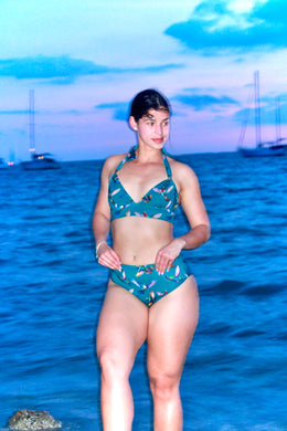 Sarah Reversible High-Waisted Bikini Bottom