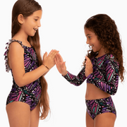 Girls Mini Long Sleeve Bikini-Set Abigail