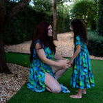 girls dress cover up luxury style resort style mommy and my  mother and Daugther matching