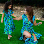 girls dress cover up luxury style resort style mommy and my  mother and Daugther matching