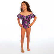 Girls Mini Ruffle One piece Bamboleo