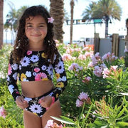 Mini Abigail Long Sleeve Bikini Set Sweet Penelope Swimwear