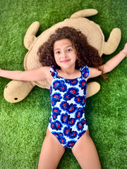 Girls Mini One-Piece Lucy – Sustainable Sun Protection with Style