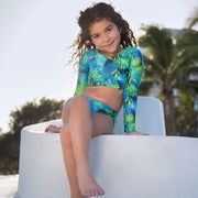 Mini Abigail Long Sleeve Bikini Set Sweet Penelope Swimwear