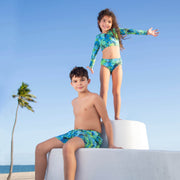 Mini Abigail Long Sleeve Bikini Set Sweet Penelope Swimwear