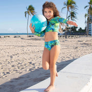 Mini Abigail Long Sleeve Bikini Set Sweet Penelope Swimwear