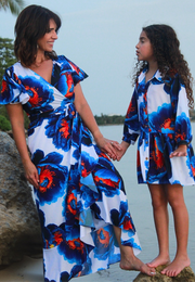 Serena Flow Maxi Wrap Dress