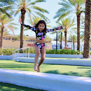 Mini Abigail Long Sleeve Bikini Set Sweet Penelope Swimwear