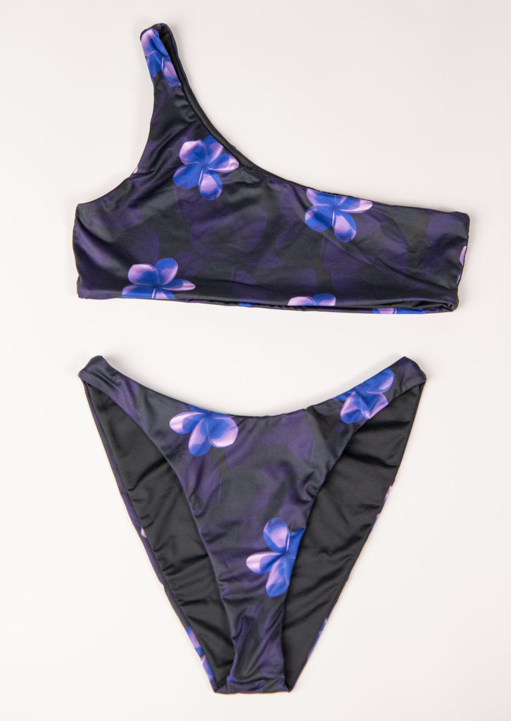 Ladies Cleo Bikini - Blooming Plumeria - Front